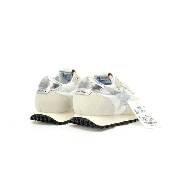 Cream & White & Gray Mens Marathon Running Sneakers By Golden Goose - Picture 2 of 8